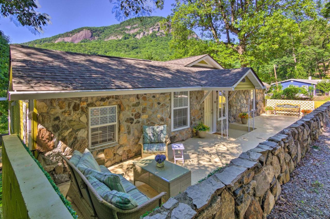 Unique Chimney Rock Cottage With Breathtaking Views Lake Lure Exterior photo